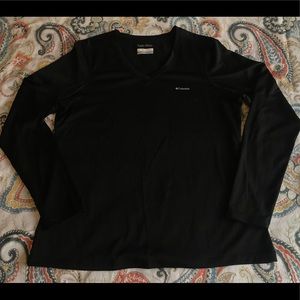 Columbia Omni-Wick BMW v-neck shirt